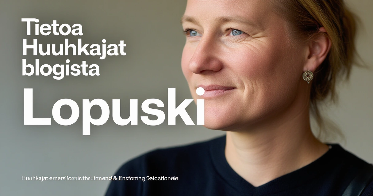 Lopuksi
